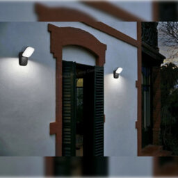 Long Life Lamps Company Modern 12W Led Black Outdoor Wall Light Adjustable Cool White Zlc354Bcw - thumbnail 7