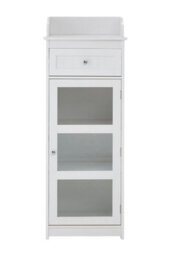 Orsina Practical Design Glass Door Floor Standing Cabinet, Big Impact Display Cabinet, Slim Storage Storage Unit - thumbnail 8