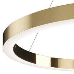 Luminosa Lighting Luminosa Maytoni Saturno Modern Integrated Led Pendant Ceiling Light Brass, 4200Lm, 4000K - thumbnail 5
