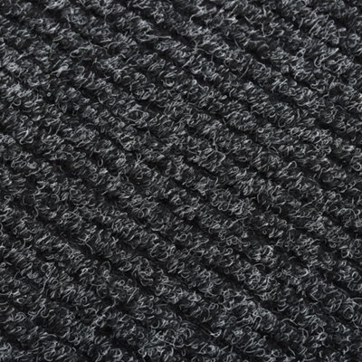 Berkfield Modern Dirt Trapper Carpet Runner 100X350 Cm Anthracite - image 1