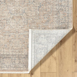 Livabliss Galey Alix Maria Elena Vintage Brown Beige Traditional Boho Fringe Living Room Rug 160 X 213 Cm Easy Care - thumbnail 5