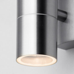 Litecraft Pack Of 4 Kenn Stainless Steel Up And Down Outdoor Ip44 Wall Lights - thumbnail 5