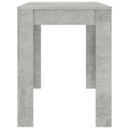 Berkfield Durable Dining Table Concrete Grey 120X60X76 Cm Engineered Wood - thumbnail 5