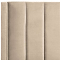 Beliani Bed Velvet Villette 160 X 200 Cm (Eu King Size) Beige - thumbnail 7