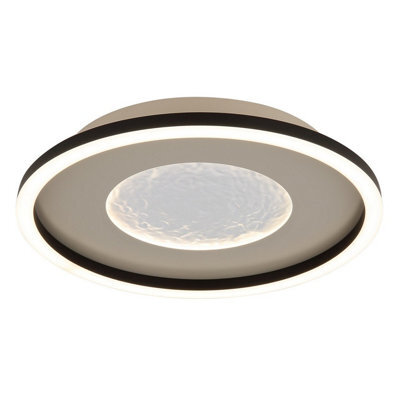Luminosa Lighting Luminosa Wiley Integrated Led Semi Flush Ceiling Light White Matt Led 2700-6500K - image 1