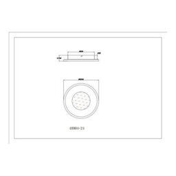 Luminosa Lighting Luminosa Wiley Integrated Led Semi Flush Ceiling Light White Matt Led 2700-6500K - thumbnail 9