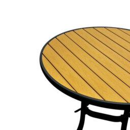 Garden Dining Table, 80 Cm Round Polywood Garden Table, Garden Dining Tables Be Furniture - thumbnail 4