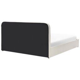 Beliani Ottoman Bed Fabric Challans 180 X 200 Cm (Eu Super King) Off-White - thumbnail 7