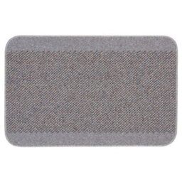 Grey Modern Plain Stain-Resistant Mat For Living Room, Utility Room, Dining Room, Bathroom & Kitchen -67Cm X 200Cm (Runner) - thumbnail 1