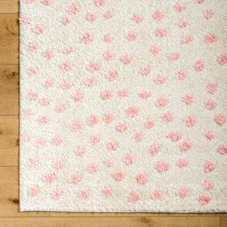 Livabliss Rodos-Modern Beige Pink Soft Plush Pile Living Bedroom Rug 120 X 170 Cm Easy Care, Non Shedding - thumbnail 7
