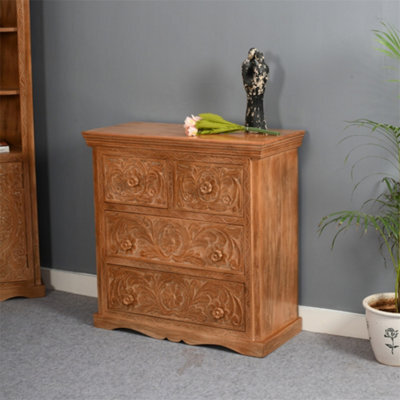 Worcester Artistry Mango Wood Chest Of Drawers - image 1