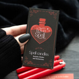 Set Of 3 Love Spell Candles For Attraction & Romance - thumbnail 1