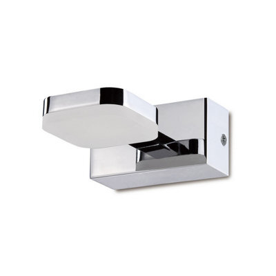 Luminosa Lighting Luminosa Gio Wall Lamp 1 Light 5W Led 3000K, 450Lm, Polished Chrome/frosted Acrylic - image 1