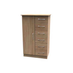 Hampshire Childrens Wardrobe In Bardolino Oak (Ready Assembled) - thumbnail 3