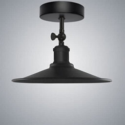 Vintage Ceiling Lights For Living Room Black Industrial Adjustable Metal Semi Flush Mount Lighting Fixtures For Bedroom