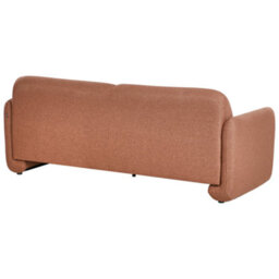Beliani Sofa 3 Seater Saland Fabric Golden Brown - thumbnail 6