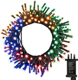 Globrite 10M 100 Led Fairy Lights Multi Colour Plug In Indoor Outdoor String Lights With 8 Modes - thumbnail 8