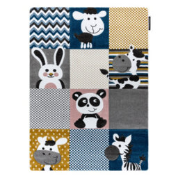 RugsX Carpet Petit Zoo Animals Cream / Grey 180X270 Cm - thumbnail 2