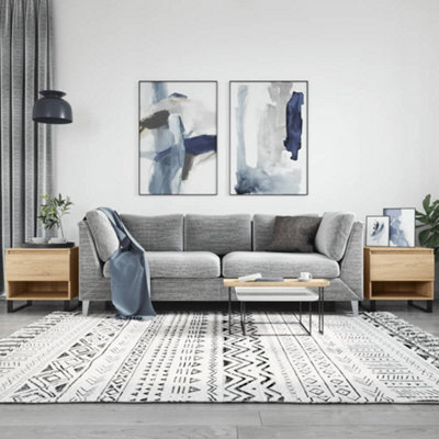 Berkfield Coffee Tables 2 Pcs Sonoma Oak 50X46X50 Cm Engineered Wood - image 1