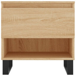 Berkfield Coffee Tables 2 Pcs Sonoma Oak 50X46X50 Cm Engineered Wood - thumbnail 6