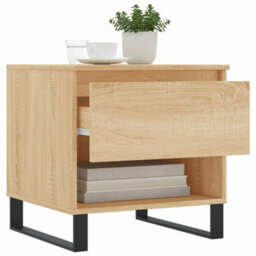 Berkfield Coffee Tables 2 Pcs Sonoma Oak 50X46X50 Cm Engineered Wood - thumbnail 4