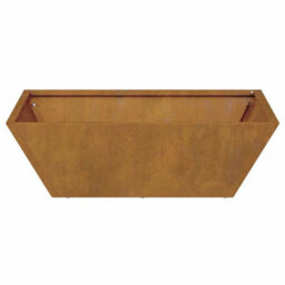 Berkfield Modern Garden Bowl Planter 50X50X15 Cm Weathering Steel - thumbnail 6