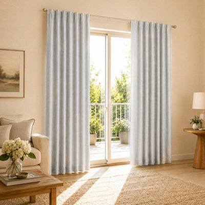 Marlow 100% Blackout Curtains For Bedroom Living Room Thermal Insulated - image 1