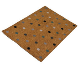 Primeur Flooring Multicolour Spot Door Mat, 90Cm X 60Cm