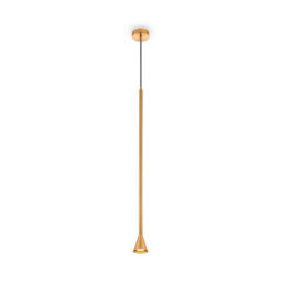 Luminosa Lighting Luminosa Maytoni Arrow Slim Pendant Ceiling Light Gold Gu10 - thumbnail 3