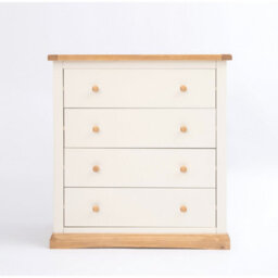 Cabinet Bits Trevi 4 Drawer Chest Of Drawers Wood Knob - thumbnail 2