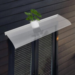 Door Canopy Awning Shelter Front Back Porch Outdoor Shade Patio Roof Rain Cover - thumbnail 1