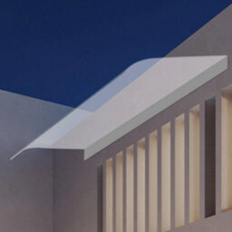 Door Canopy Awning Shelter Front Back Porch Outdoor Shade Patio Roof Rain Cover - thumbnail 4