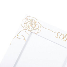 Happy Homewares Beautiful Double Picture Frame For 50Th Wedding Anniversary - Gold Foil Text - thumbnail 5