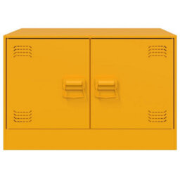 Berkfield Coffee Table Mustard Yellow 67X50X44 Cm Steel - thumbnail 6