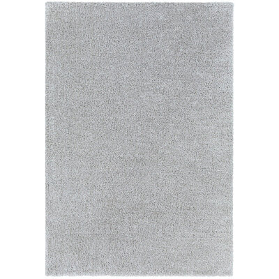 Livabliss Cloudy Shaggy-Solid Color Light Grey Plush Soft Pile Living Bedroom Rug 200 X 275 Cm Easy Care, Non Shedding - image 1