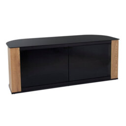 "Avf Gallery 1.2M Corner Tv Stand, For Tvs Up To 60"" - Rustic Wood" - thumbnail 1