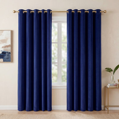 Marlow Velvet Blackout Curtains Thermal Insulated For Bedroom Living Room - image 1
