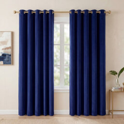 Marlow Velvet Blackout Curtains Thermal Insulated For Bedroom Living Room - thumbnail 1