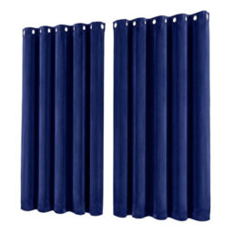 Marlow Velvet Blackout Curtains Thermal Insulated For Bedroom Living Room - thumbnail 3