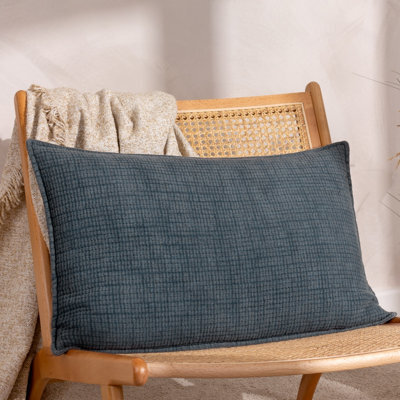 Yard Ribble Stone Wash Feather Filled Cushion - image 1