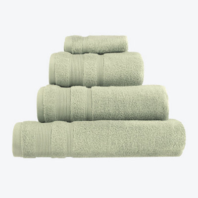 Allure Bath Fashions Luxury Zero Twist Egyptian Cotton Bath Towel - Sage Green - image 1