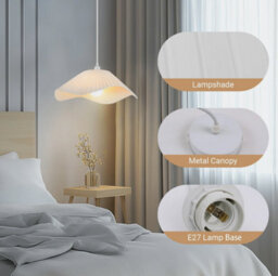 Modern E27 Pendant Light Led Ceiling 11W Max Stylish Design Home Decor Wall Lamp - thumbnail 2