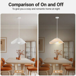 Modern E27 Pendant Light Led Ceiling 11W Max Stylish Design Home Decor Wall Lamp - thumbnail 5