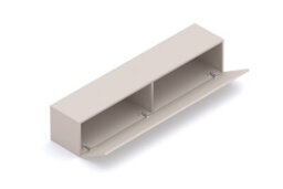 FurniComp LTD Furnicomp Combo 138Cm Floating Wall Hung Tv Unit - Cashmere Com-62-11 - thumbnail 3