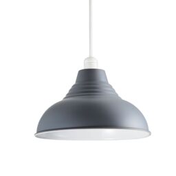 Inlight Lucia Grey Pendant Round Light Shade (D)30Cm - thumbnail 5