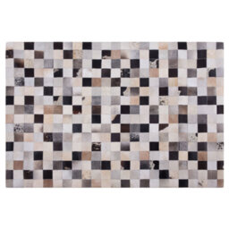 Beliani Rug Rize Multicolour 160 X 230 Cm Leather - thumbnail 4