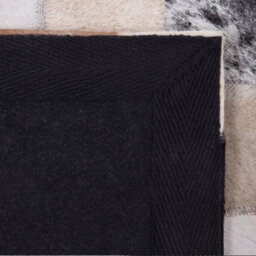 Beliani Rug Rize Multicolour 160 X 230 Cm Leather - thumbnail 6