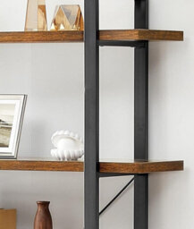 Modcraft 5 Tier Bookcase - Large Ladder Shelf - thumbnail 7