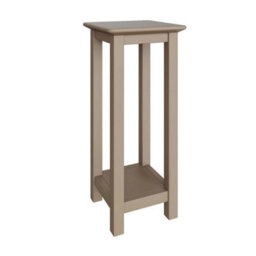 Putty Modern Side Table Compact Shelf Ready Assembled - thumbnail 3