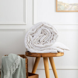 Slumberdown Wonderful Wool Lightweight Duvet - Soft & Breathable Summer Comfort & 2 Wool Pillows - thumbnail 3